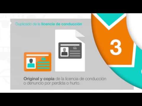 ¿Qué debo tener en cuenta para sacar el duplicado de mi licencia de conducción?